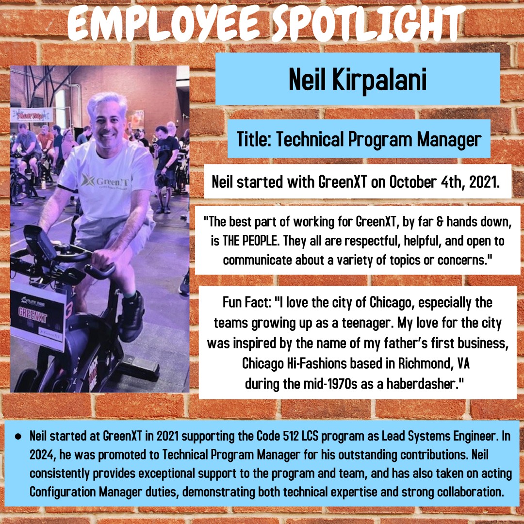 Employee Spotlight! Neil Kirpalani